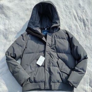 Grey Cole Haan Down Jacket Mens Size Large NWT